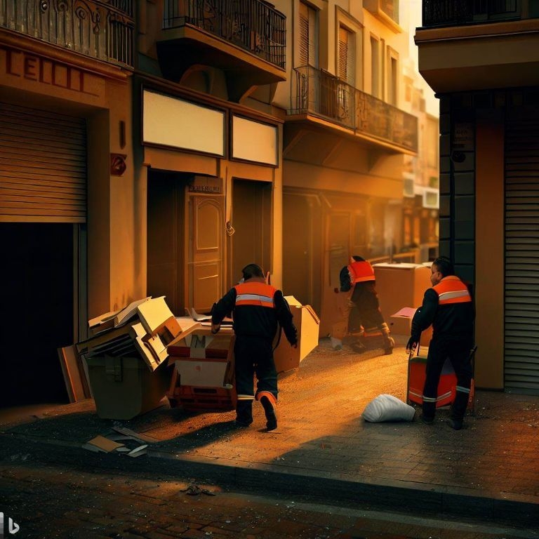 Vaciado de locales comerciales en Rubi