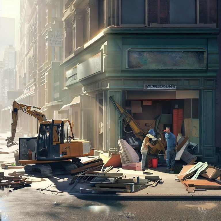 Vaciado de locales comerciales en Vidreres