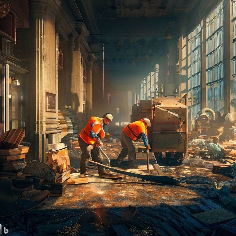 Vaciado de locales comerciales en Terrassa