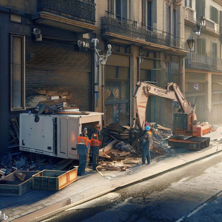 Vaciado de locales comerciales en Sant Joan Despi