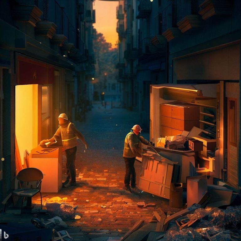 Vaciado de locales comerciales en Lleida