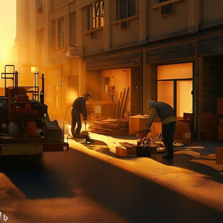 Vaciado de locales comerciales en Salou