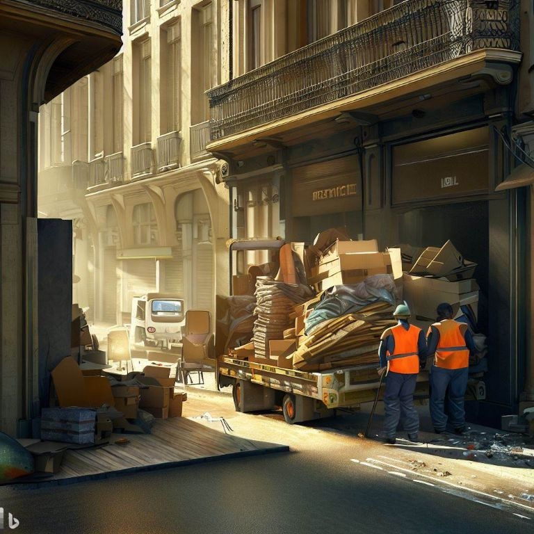 Vaciado de locales comerciales en Cardedeu