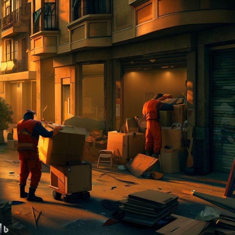 Vaciado de locales comerciales en Piera