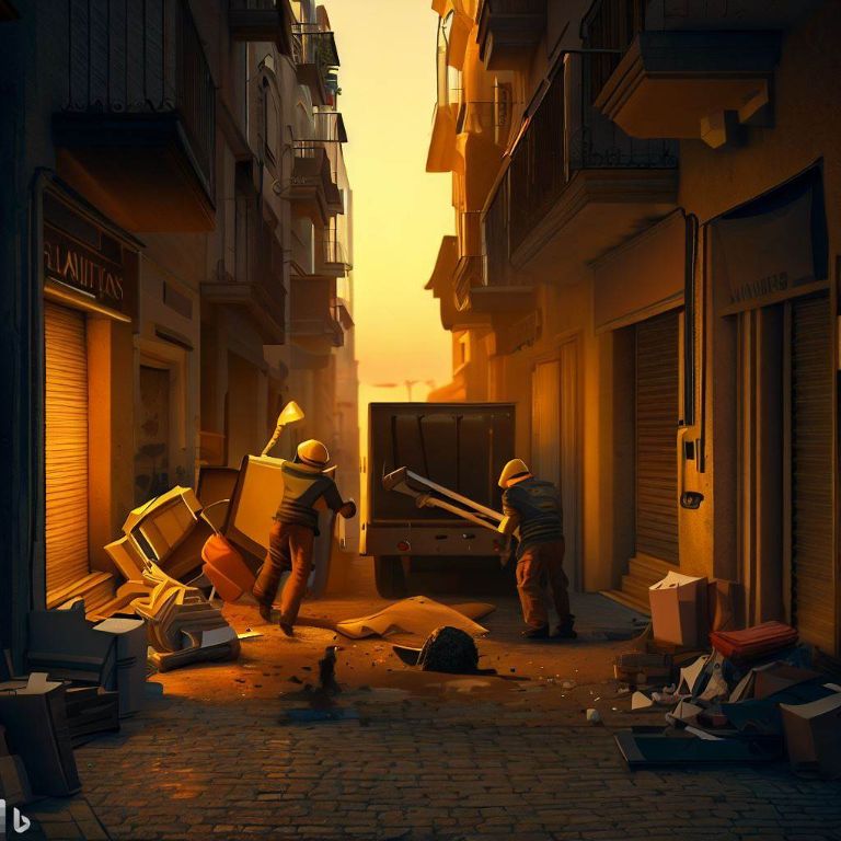 Proceso de vaciado de locales comerciales: enfoque profesional y meticuloso