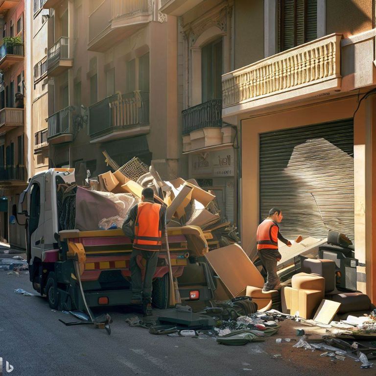 Retos en el vaciado de locales en Esplugues de Llobregat: Coordinación con múltiples partes involucradas