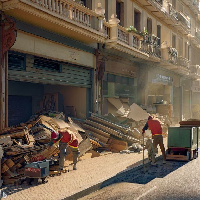 Cumplimiento de plazos y presupuestos: Desafíos del vaciado de locales comerciales en Altafulla